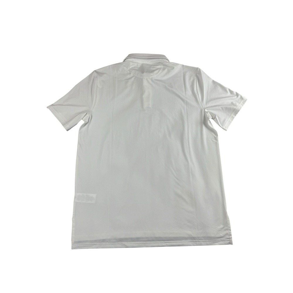 RLX RALPH LAUREN Golf Polo Mens M White Performance Wicking Stretch NEW Tags - Picture 3 of 13